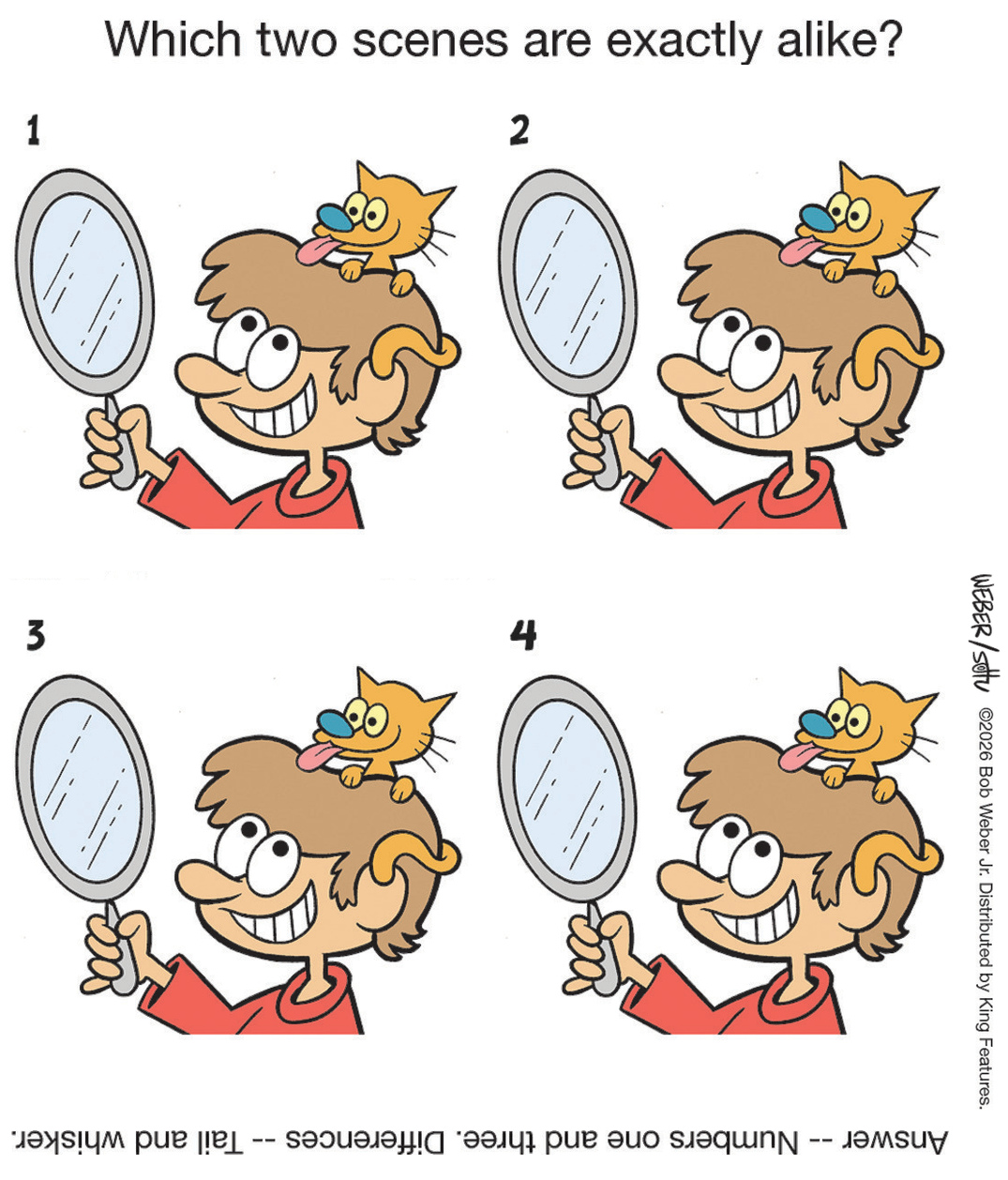 10/10/2026 Slylock Fox four-scene comparison comic