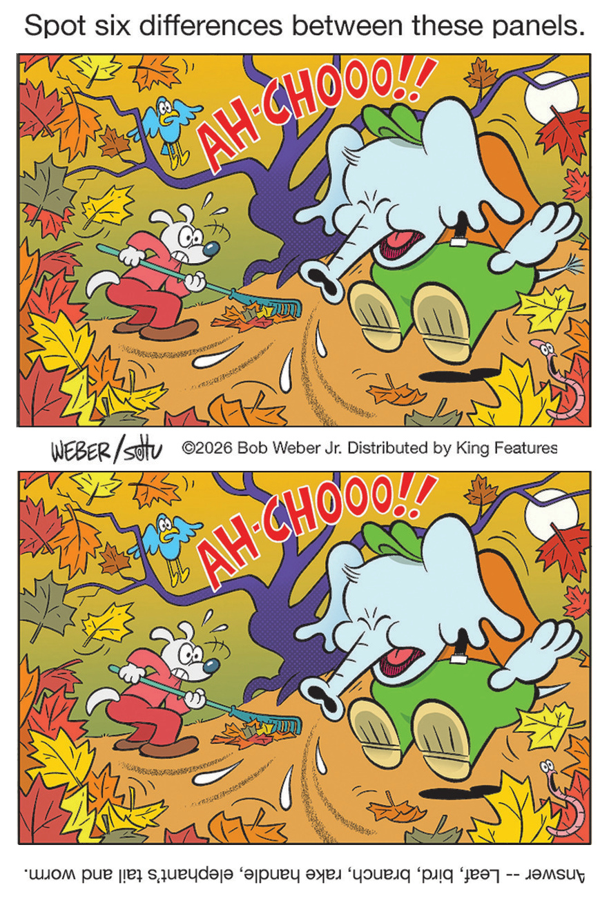 10/20/2026 Slylock Fox Spot Six Differences comic