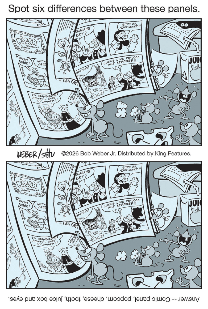 10/22/2026 Slylock Fox Spot Six Differences comic