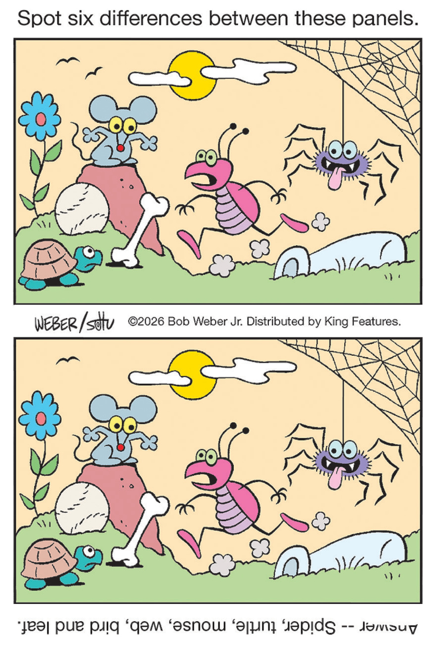 10/29/2026 Slylock Fox Spot Six Differences comic